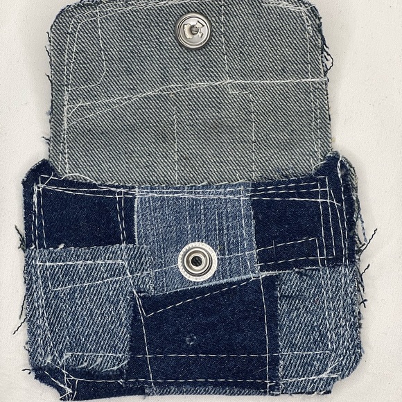 Handmade Denim Card Holder - Picture 6 of 7